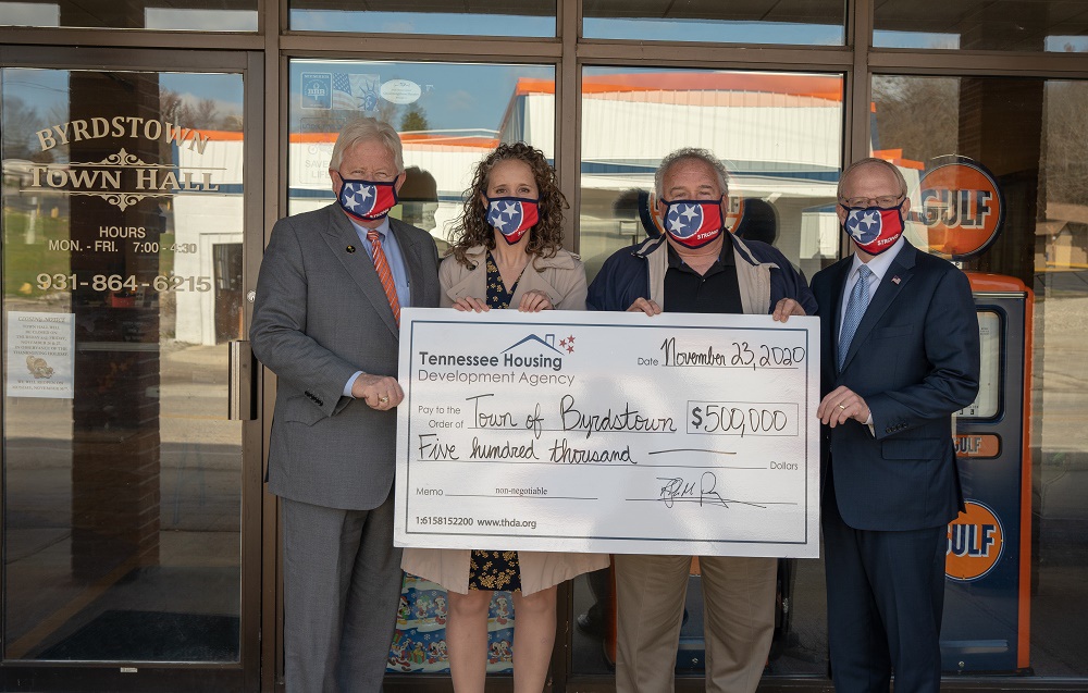 Byrdstown awarded $500,000 HOME grant from THDA