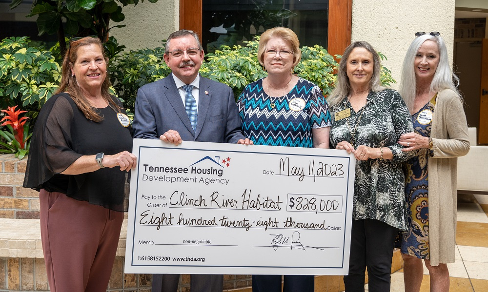 Clinch River Habitat awarded HOME grant from THDA