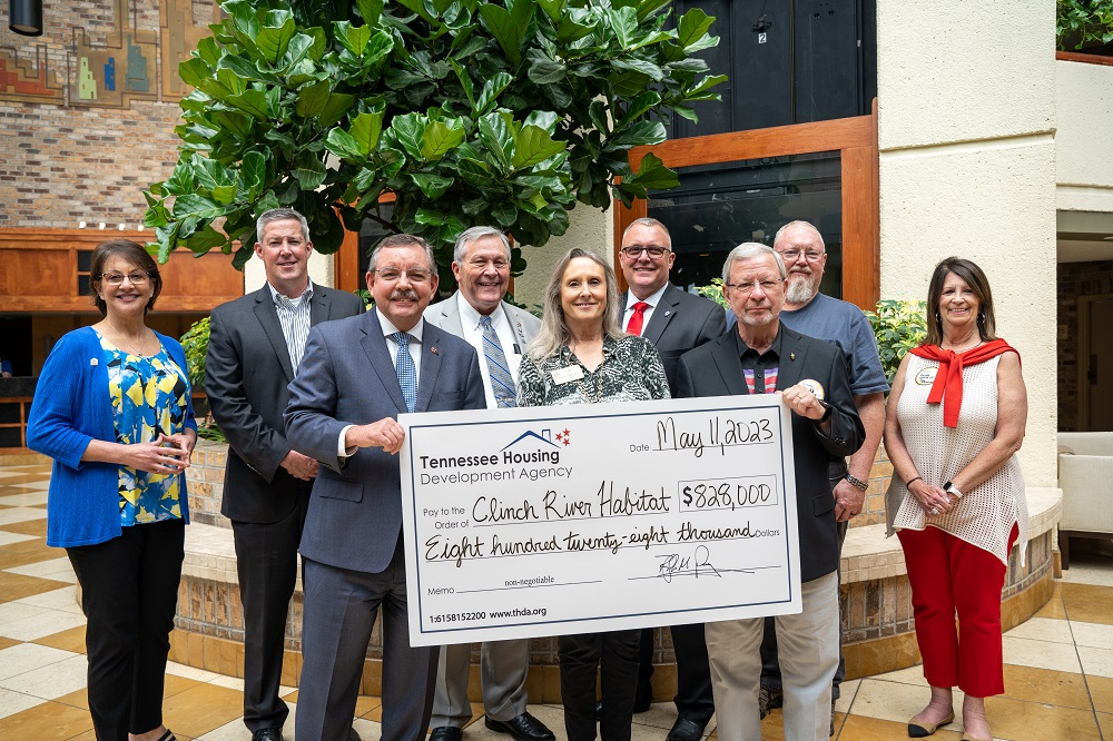 Clinch River Habitat awarded HOME grant from THDA