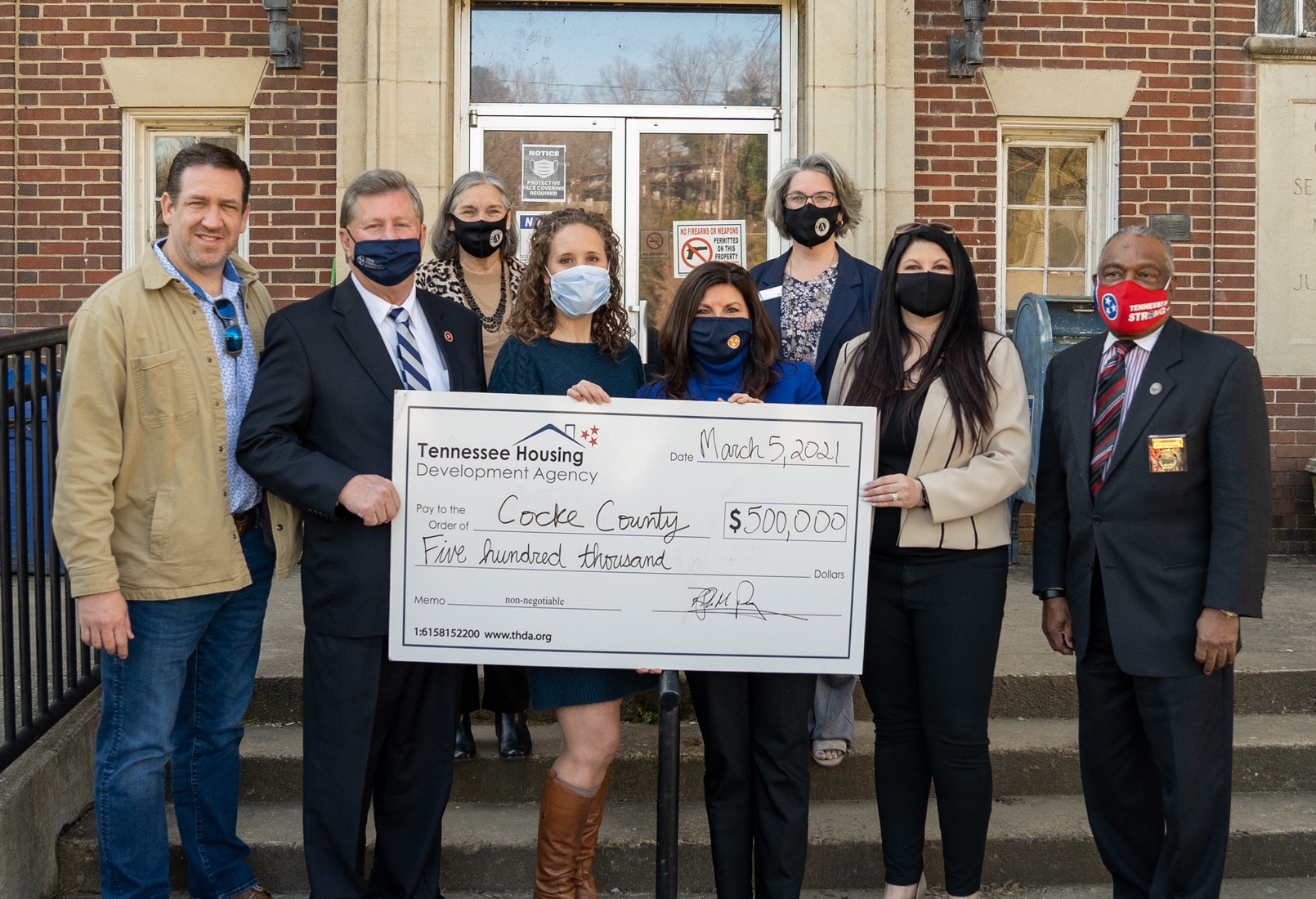 Cocke County awarded $500,000 HOME grant from THDA