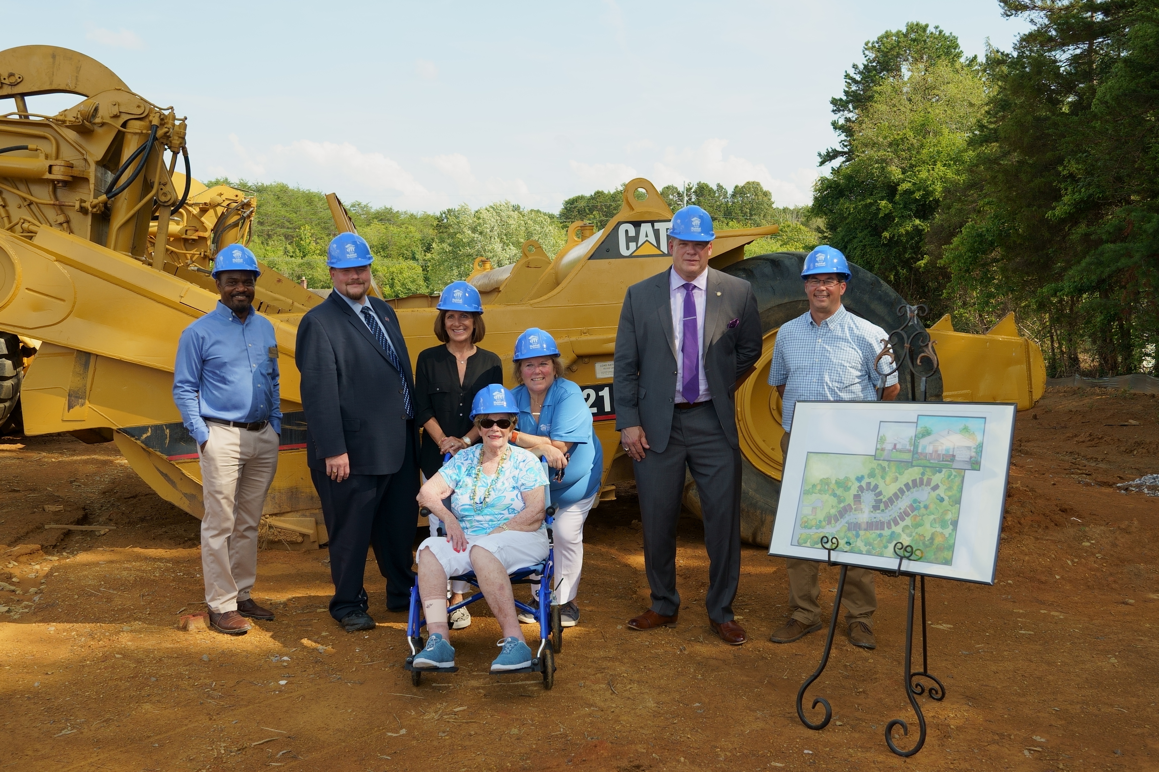 Community supporters celebrate new neighborhood named in honor of Knoxville Habitat for Humanity founder