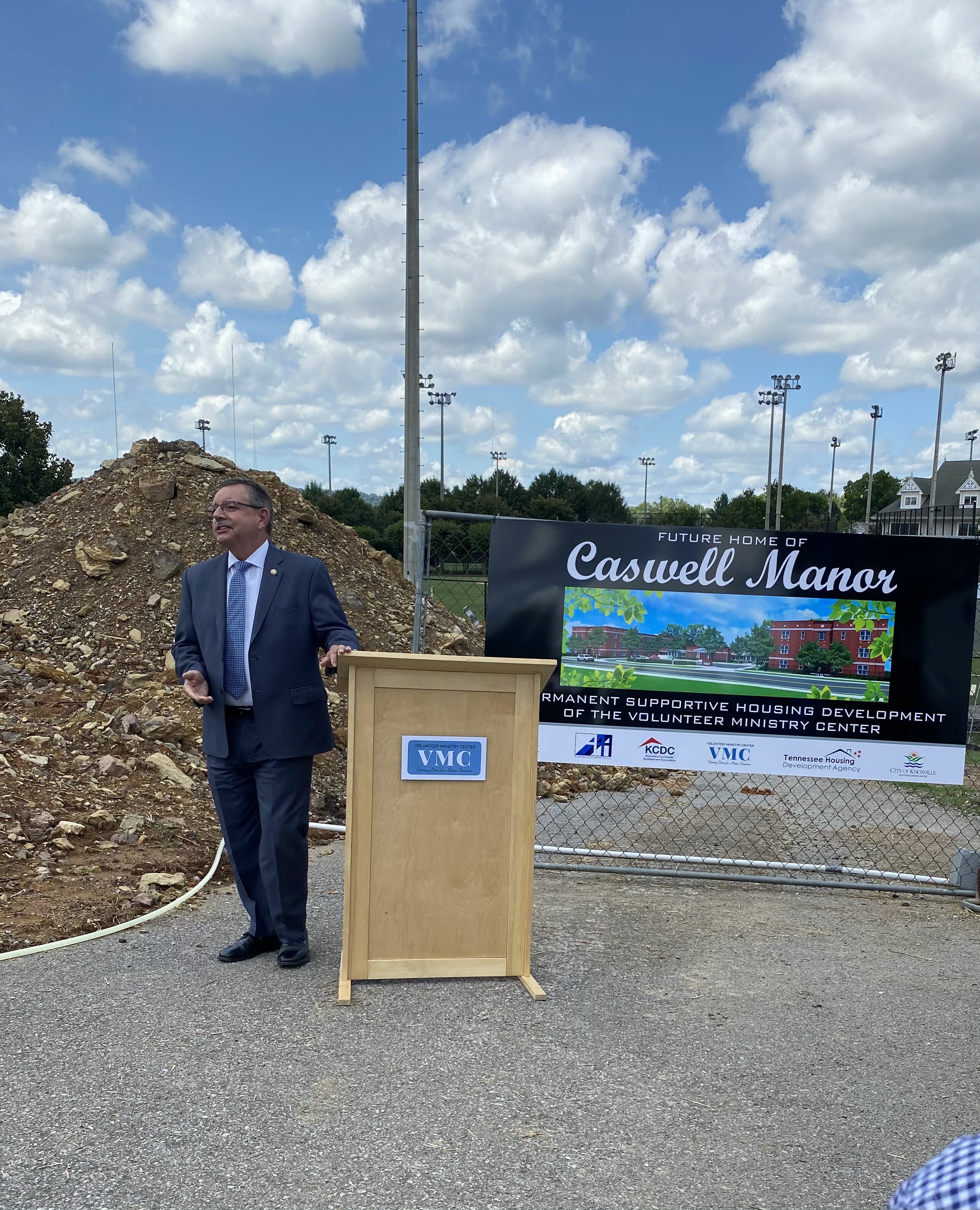 Volunteer Ministry Center breaks ground on Caswell Manor