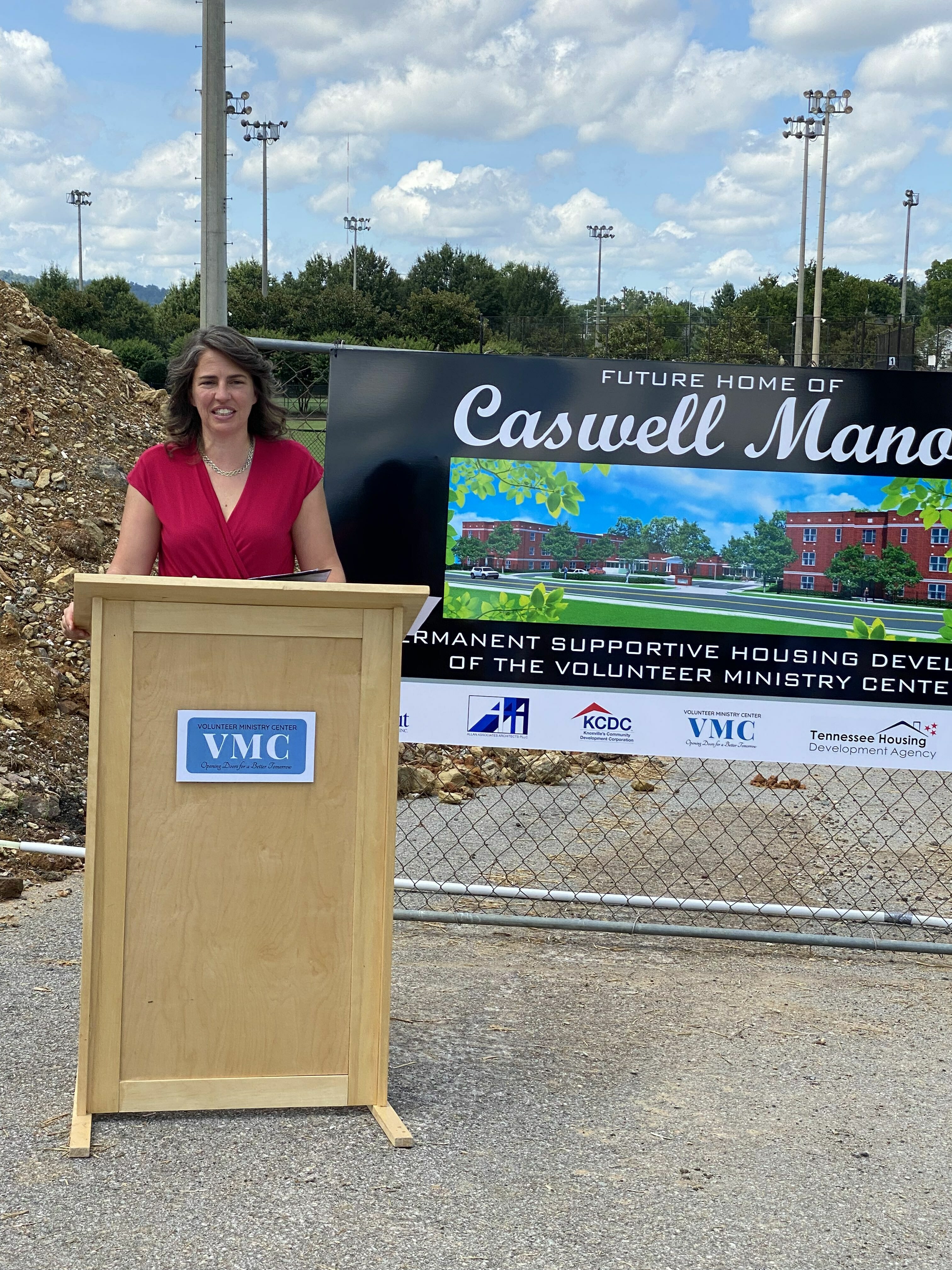 Volunteer Ministry Center breaks ground on Caswell Manor