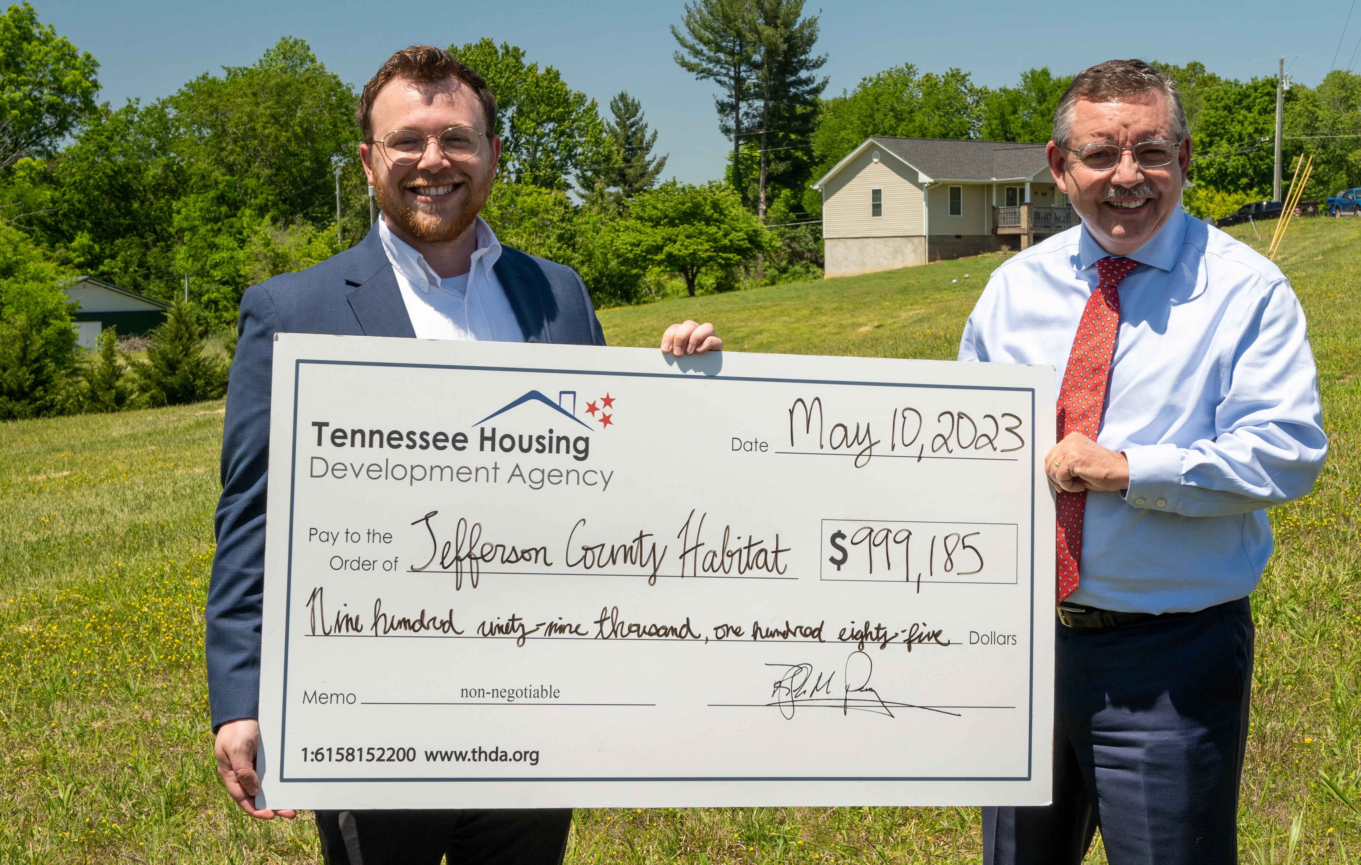 Jefferson County Habitat awarded HOME grant from THDA