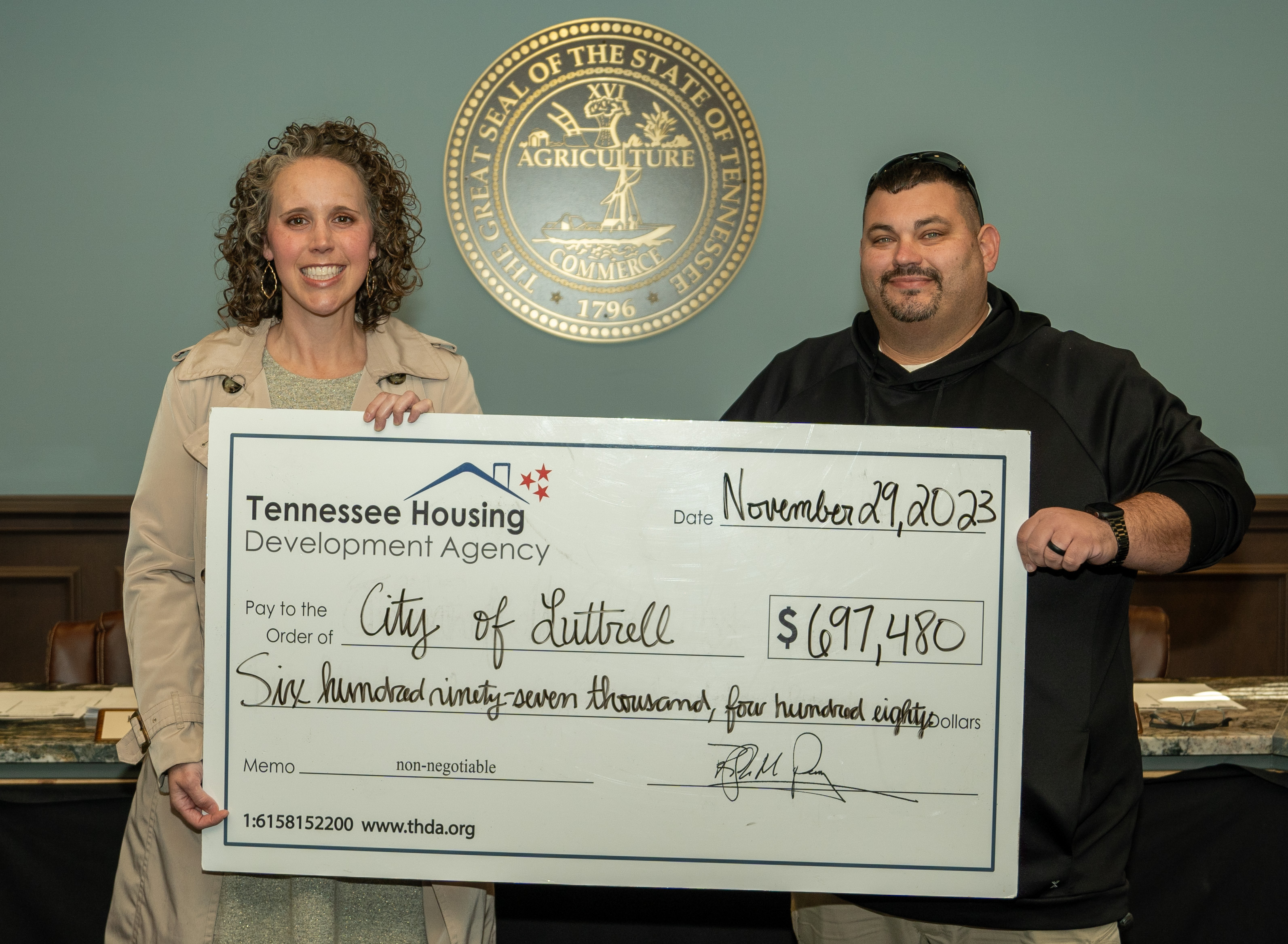 Luttrell awarded HOME grant from THDA
