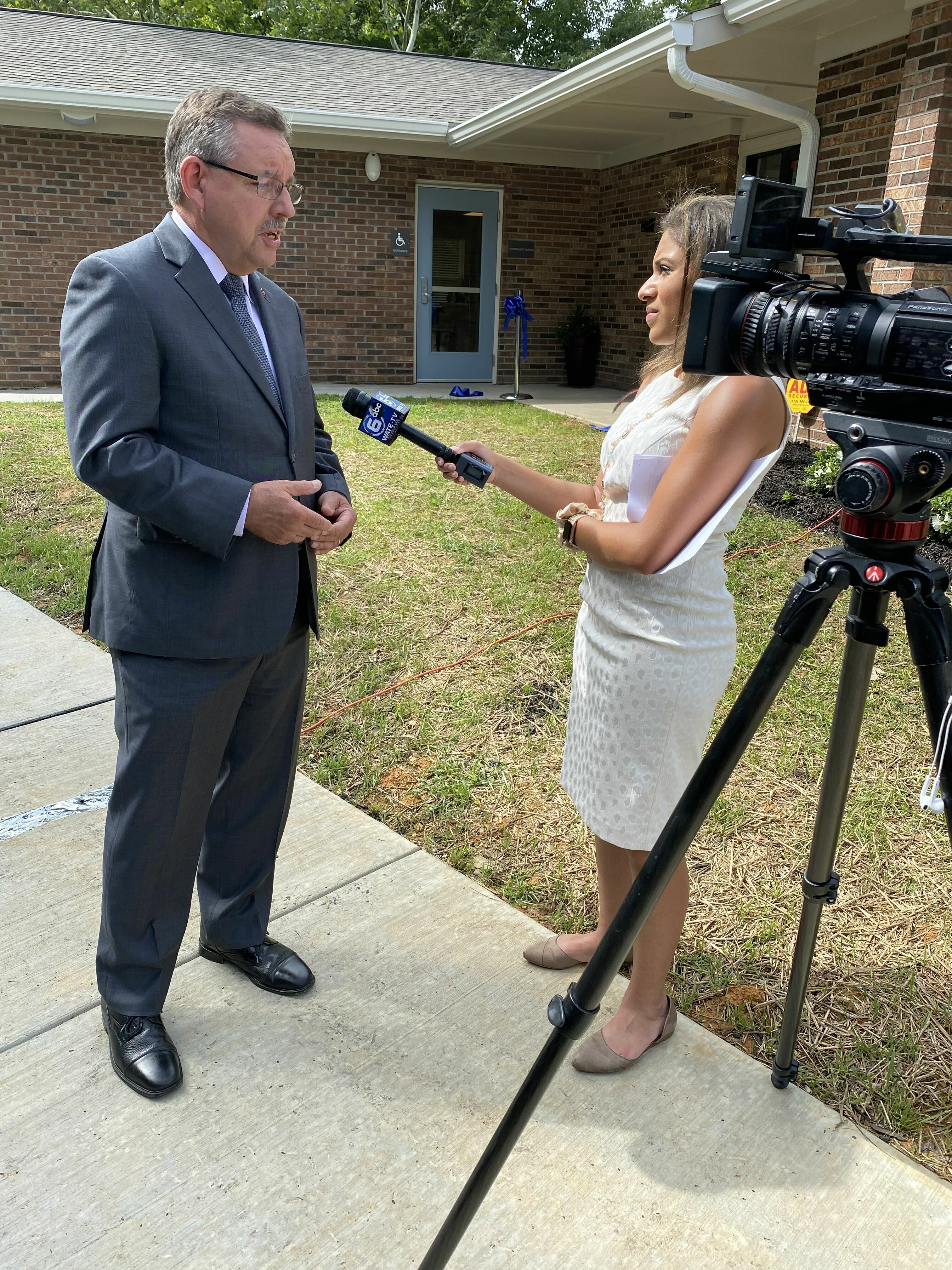Ribbon cutting marks completion of Covenant Village renovation